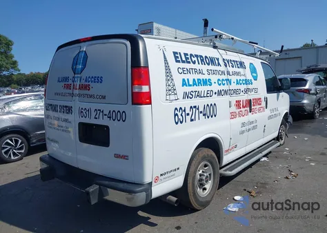 2022 GMC Savana Cargo Rwd 2500 Regular Wheelbase Work Van из США, поврежденный, VIN 1GTW7AF75N1243272